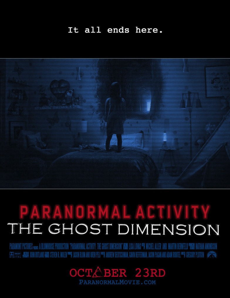 Paranormal Activity-The Ghost Dimension Poster