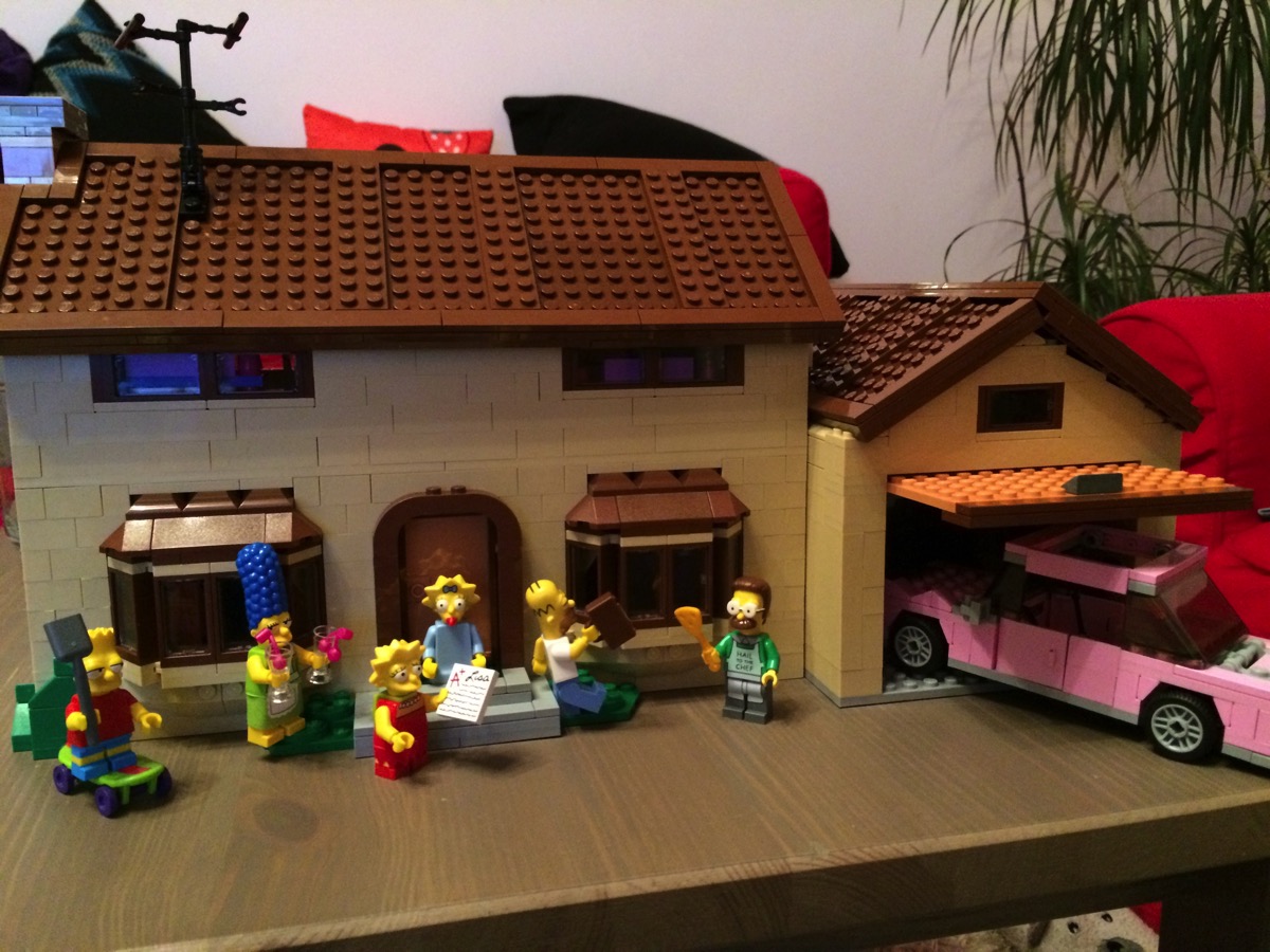 The Simpsons Lego House