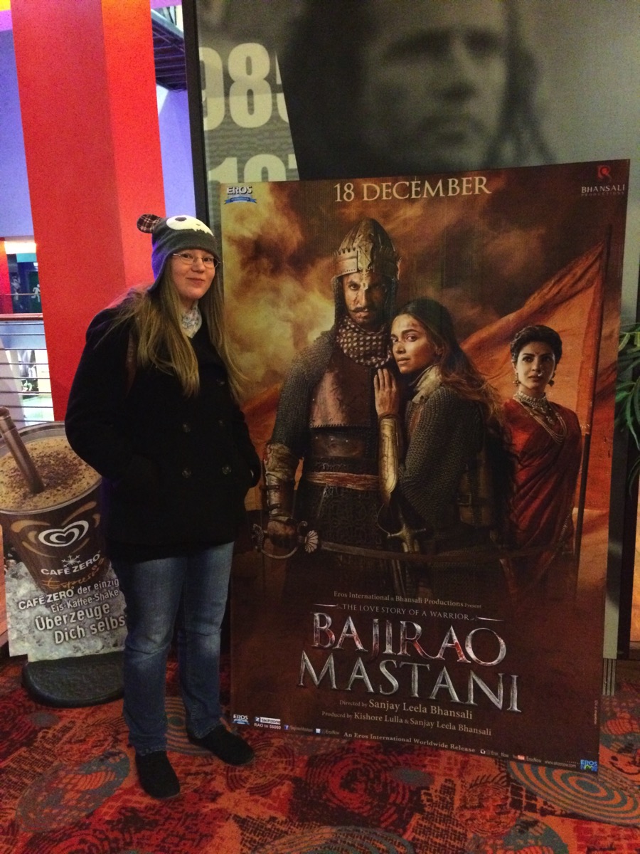 Bajirao Mastani Movie Poster, with my Girlfriend