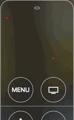 Apple TV Siri Remote Multi Touch Recognition