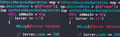 Comparison of AVFoundation capturing and screencapture's output