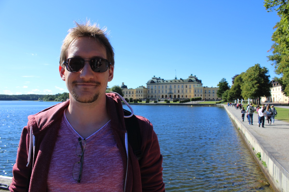 Me at Drottningholm, Sweden