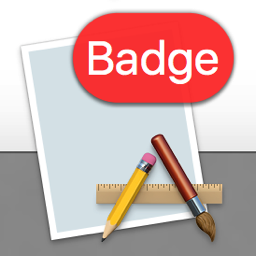 An app icon badged with 'Badge'